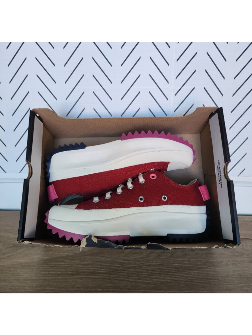 ❤️Converse Run Star Hike Ox Low Platform Sz 7.5 Womens Shoes Sneaker New A14272C - Picture 8 of 12